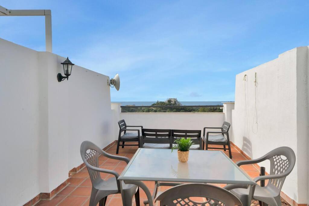 Duplex Con Vistas Al Mar, Piscina Y Gimnasio - Las Abejeras 226 Εστεπόνα Εξωτερικό φωτογραφία